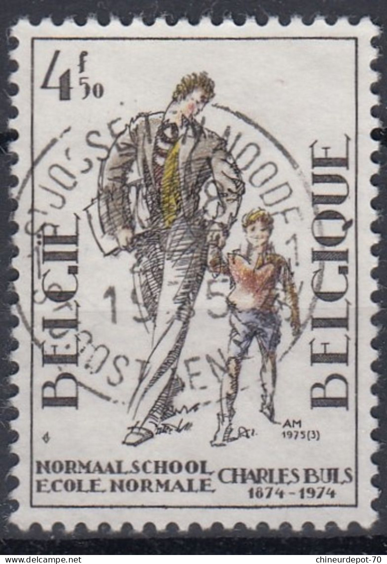 ÉCOLE NORMALE CHARLES BULS - Used Stamps