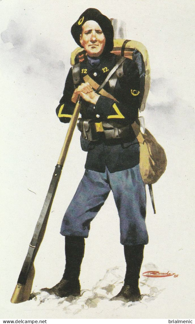 CHASSEUR ALPIN  1920 - Uniformes