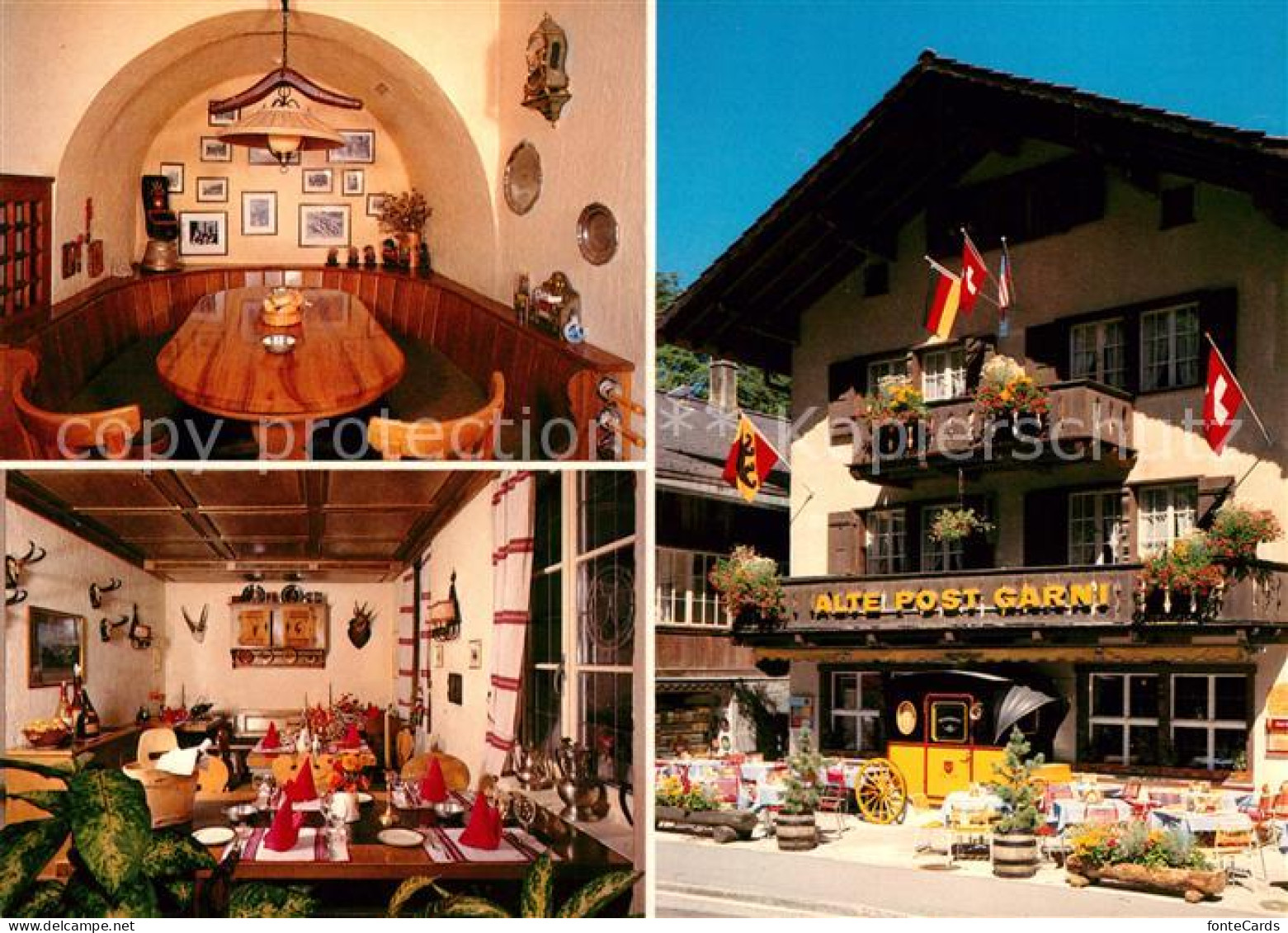 13085789 Grindelwald Hotel Garni Restaurant Alte Post Spezialitaeten Restaurant  - Other & Unclassified