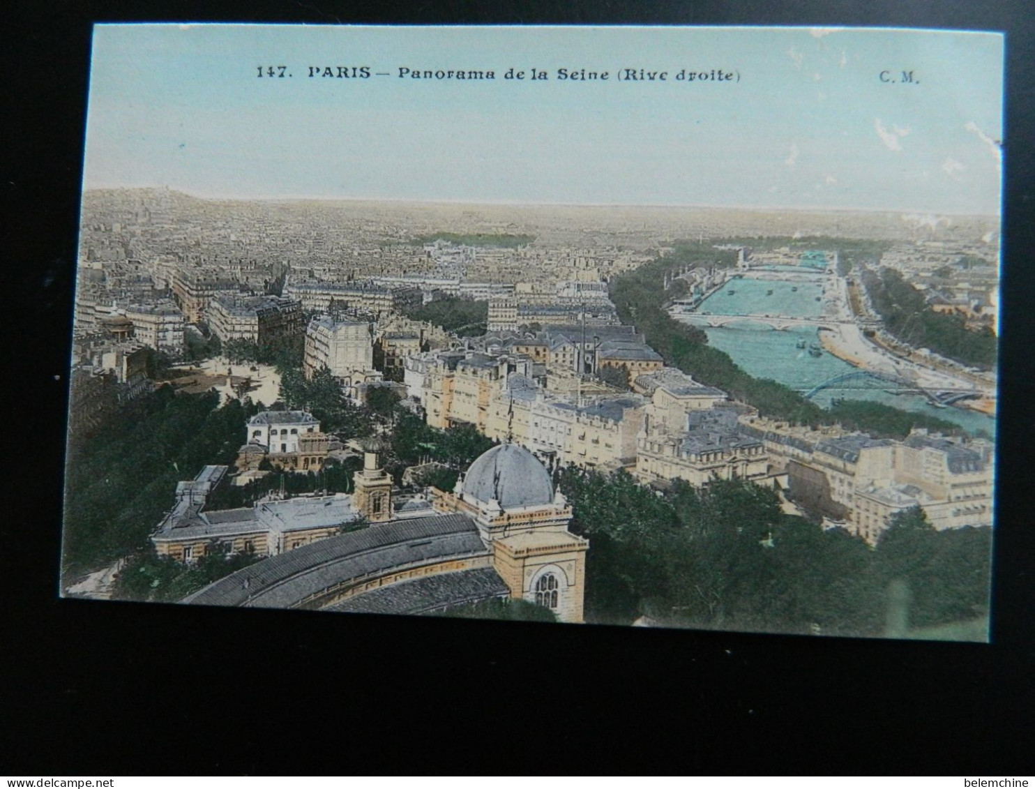 PARIS                      PANORAMA DE LA SEINE  ( RIVE DROITE ) - Panoramic Views