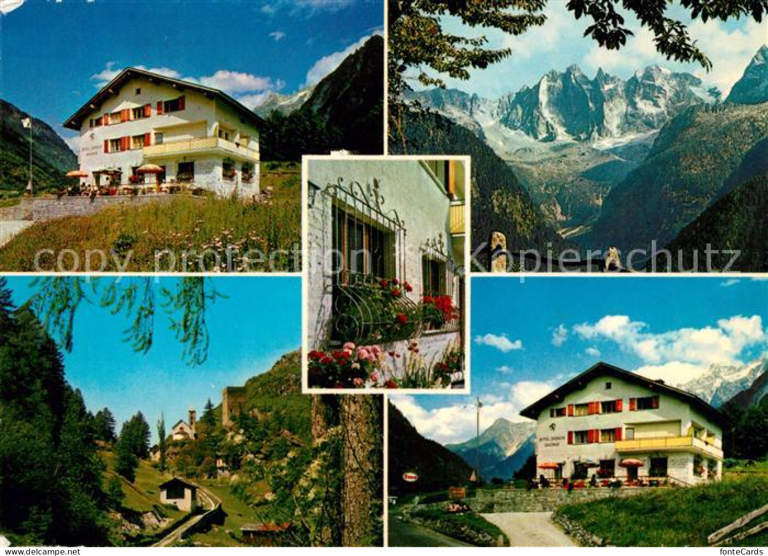 13080999 Bergell Hotel Pension Walther Stampa Bergell - Other & Unclassified