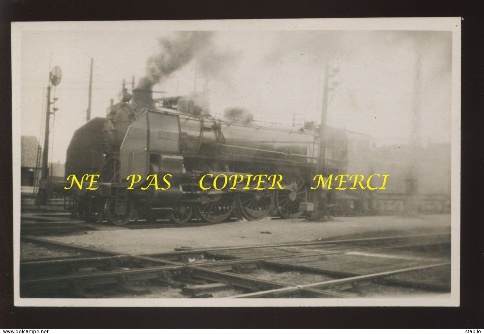 ST-PIERRE DES CORPS (INDRE-ET-LOIRE) - LOCOMOTIVE - AVRIL 1930 - CHEMIN DE FER - Eisenbahnen