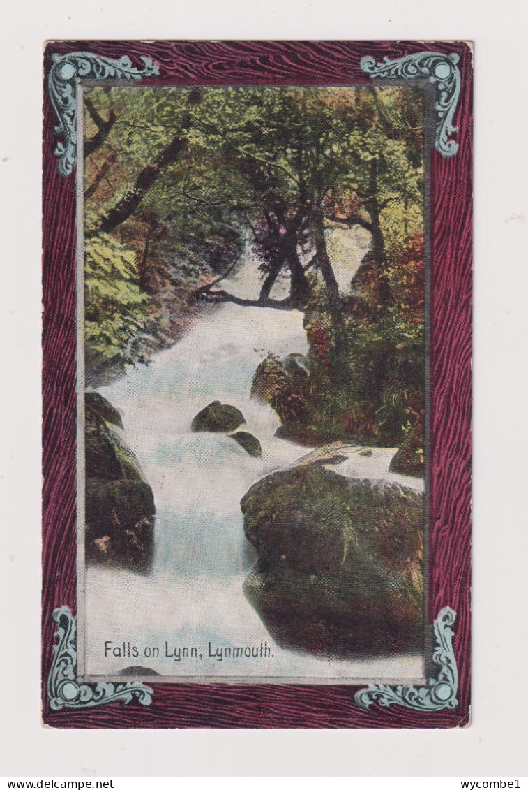 ENGLAND - Lynmouth Falls On Lynn Unused Vintage Postcard - Lynmouth & Lynton