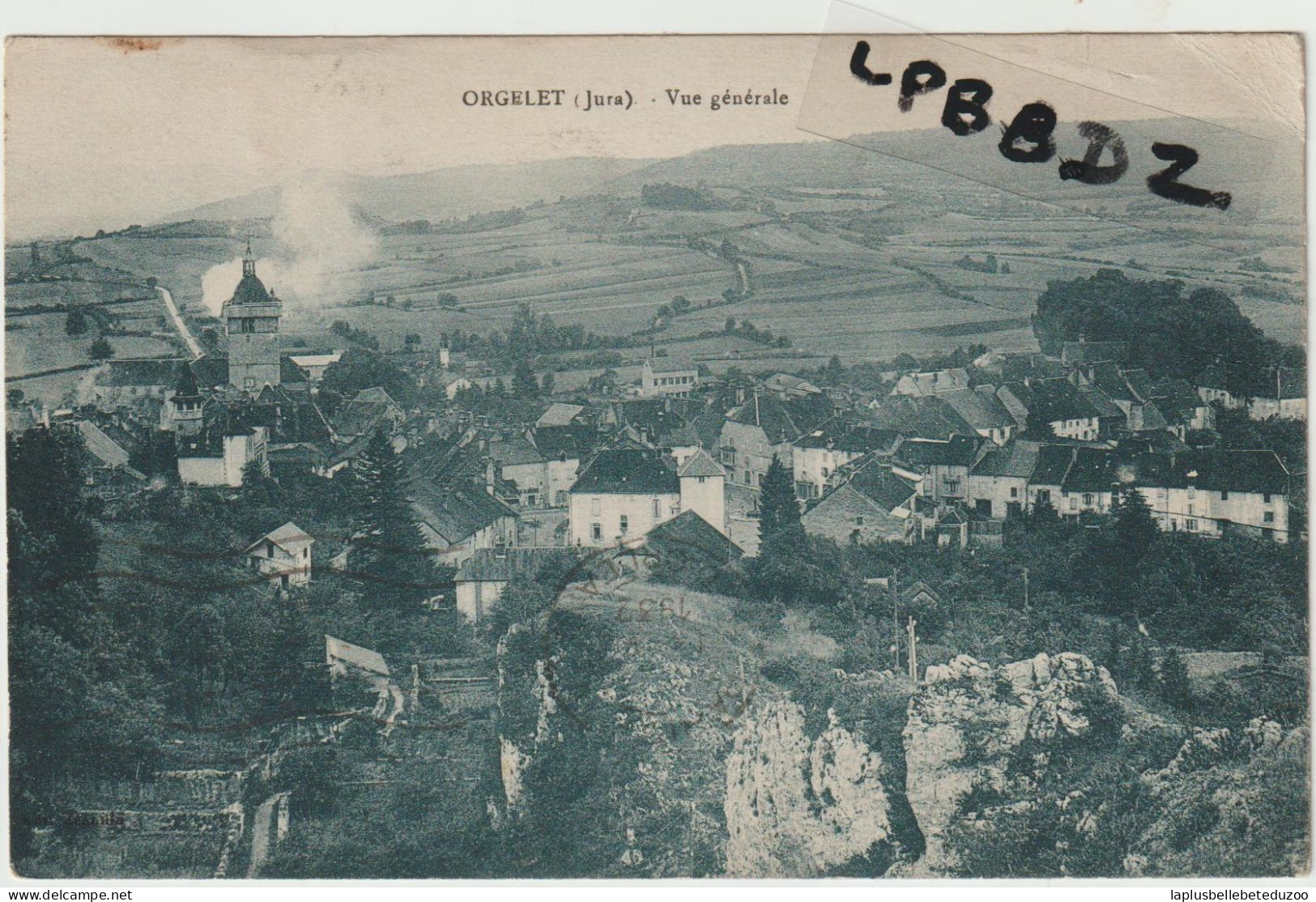 CA - 39 - ORGELET - Vue Générale - 1932 - Pas Courant - Orgelet