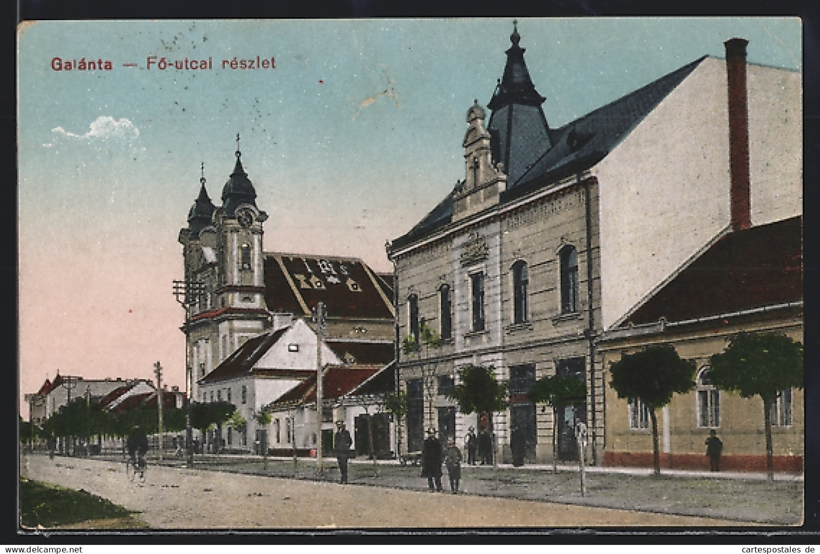 AK Galánta, Föutca, Kirche  - Slowakei