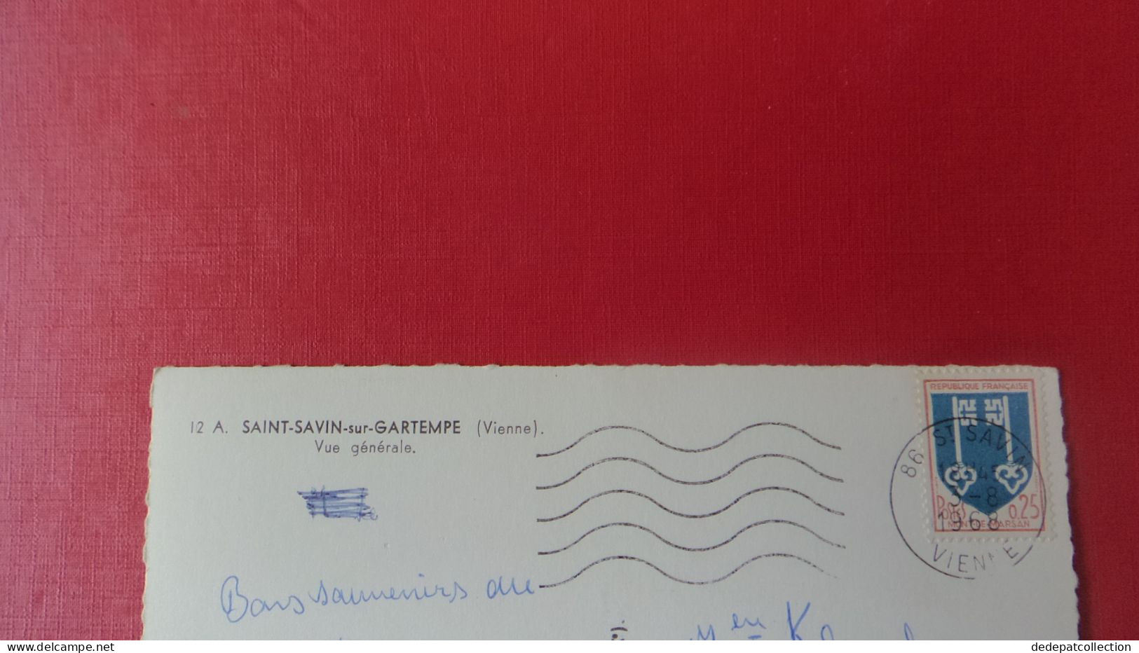 Saint Savin Sur Gartempe Affranchie 1968 - Autres & Non Classés