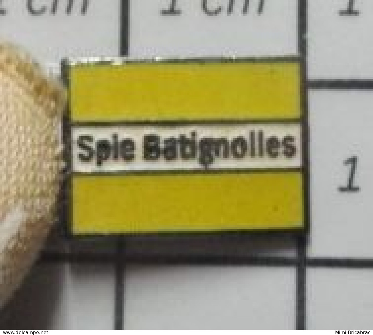 1818B Pin's Pins / Beau Et Rare / MARQUES / BTP BATIGNOLLES - Trademarks