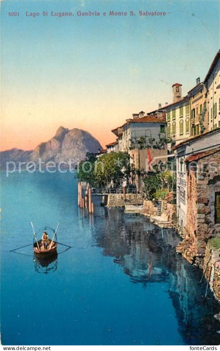 13064987 Gandria Lago Di Lugano E Monte San Salvatore Gandria - Sonstige & Ohne Zuordnung
