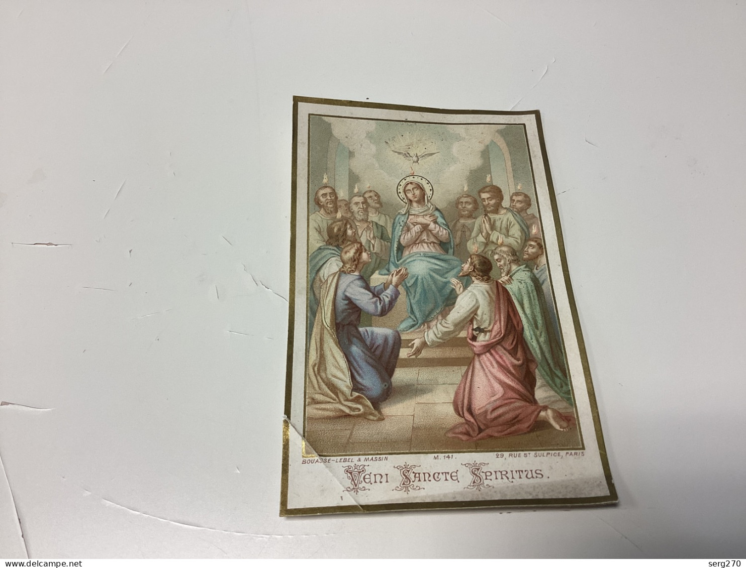 Image Pieuse Image Religieuse 1900 SPIRITUS.VenI ARCTE - Devotion Images