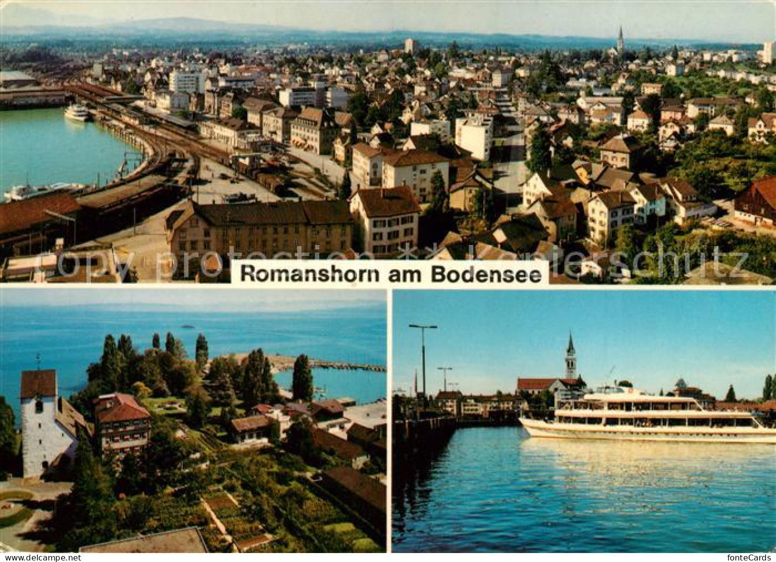 13064597 Romanshorn Bodensee Panorama Bodenseefaehre Romanshorn Bodensee - Other & Unclassified