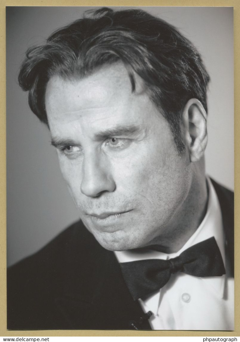 John Travolta - American Actor - Signed Album Page + Photo - Paris 1987 - COA - Attori E Comici 