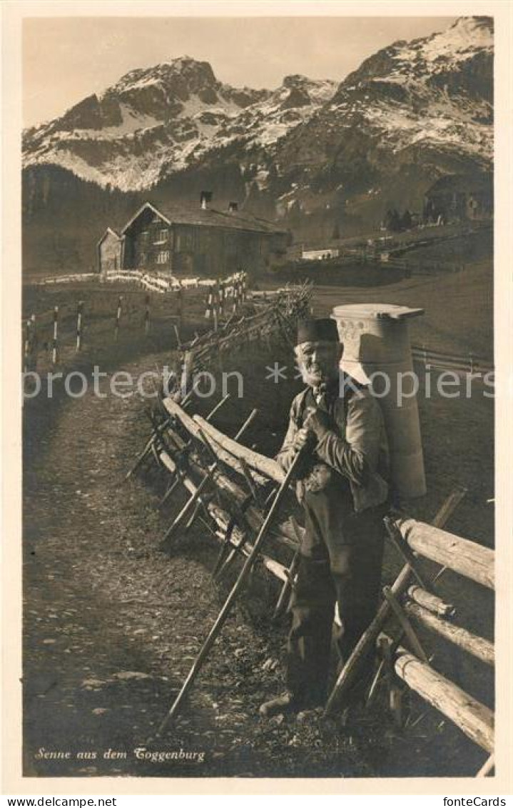 13064349 Toggenburg Alm Senne Churfirsten - Autres & Non Classés