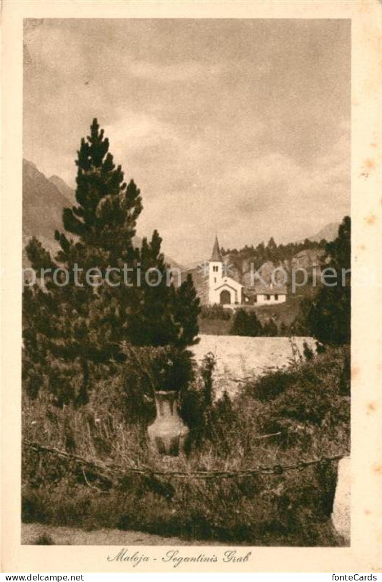 13064339 Maloja GR Segantinis Grab Maloja - Sonstige & Ohne Zuordnung