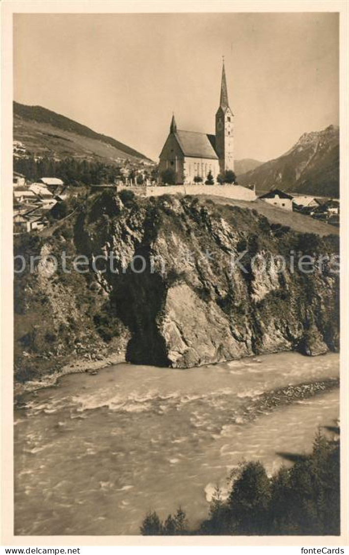 13064327 Schuls GR Kirche Scuol - Other & Unclassified