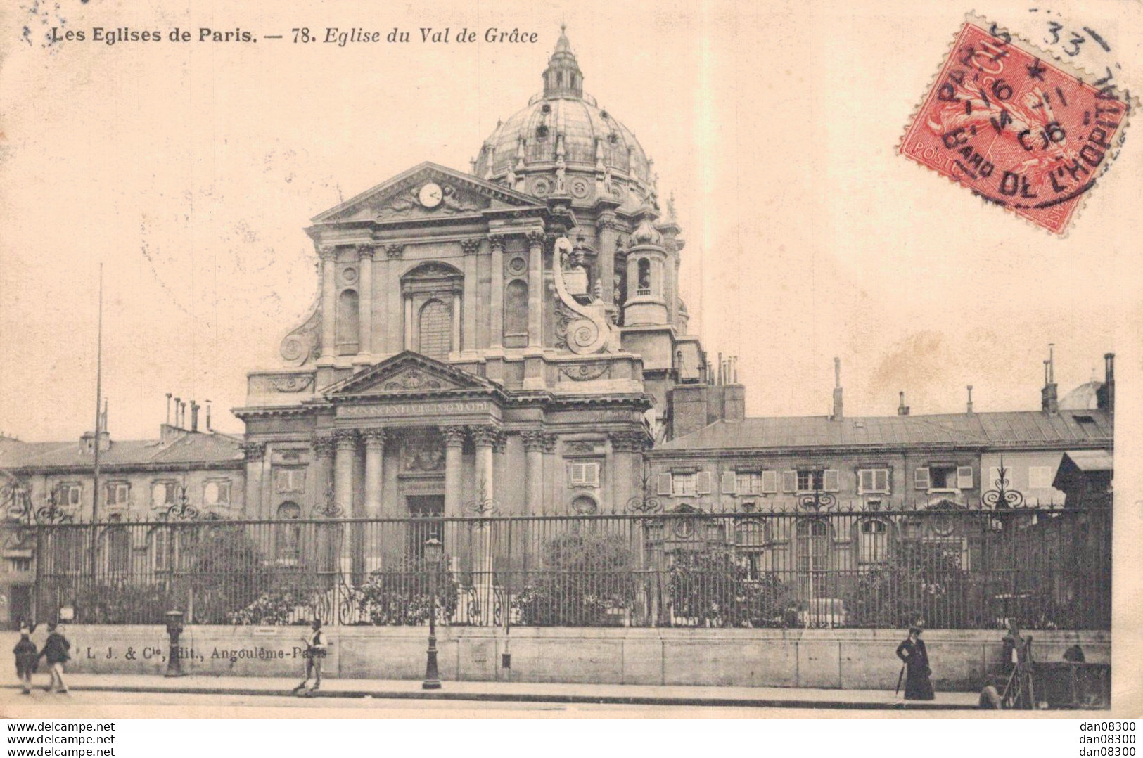 75 LES EGLISES DE PARIS EGLISE DU VAL DE GRACE - Eglises