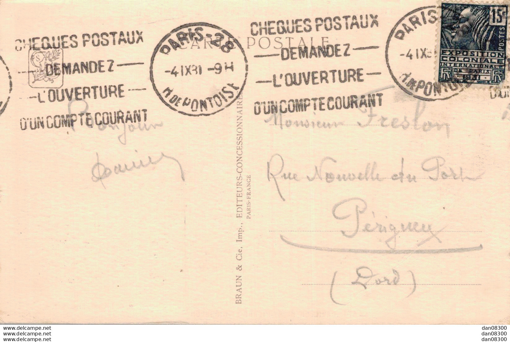 75 EXPOSITION COLONIALE INTERNATIONALE PARIS 1931 PAVILLON DE SAINT PIERRE ET MIQUELON - Tentoonstellingen