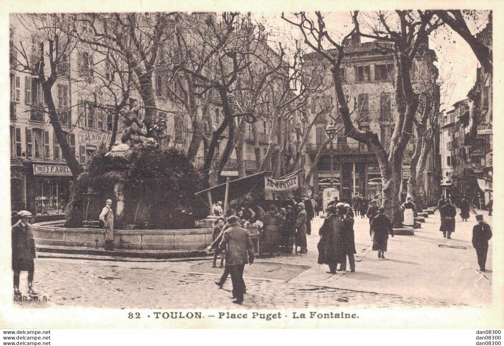 83 TOULON PLACE PUGET LA FONTAINE - Toulon