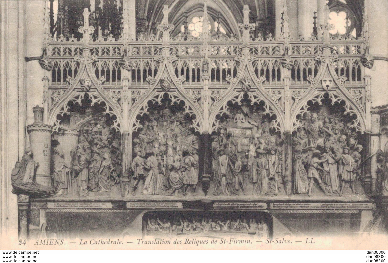 80 AMIENS LA CATHEDRALE TRANSLATION DES RELIQUES DE SAINT FIRMIN SAINT SALVE - Amiens