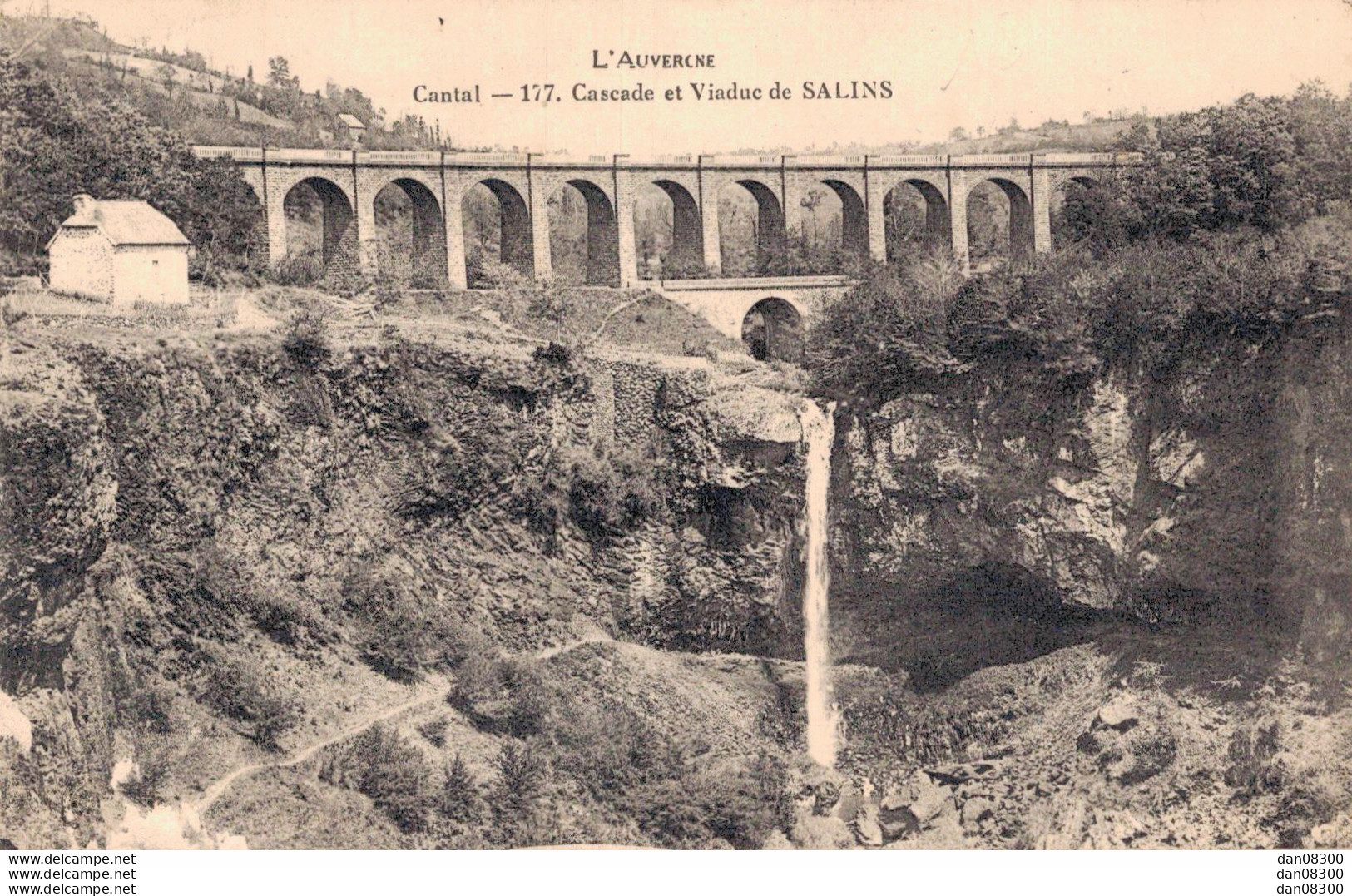 15 CASCADE ET VIADUC DE SALINS - Autres & Non Classés