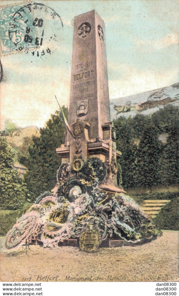 90 BELFORT MONUMENT DES MOBILES - Belfort - Stadt