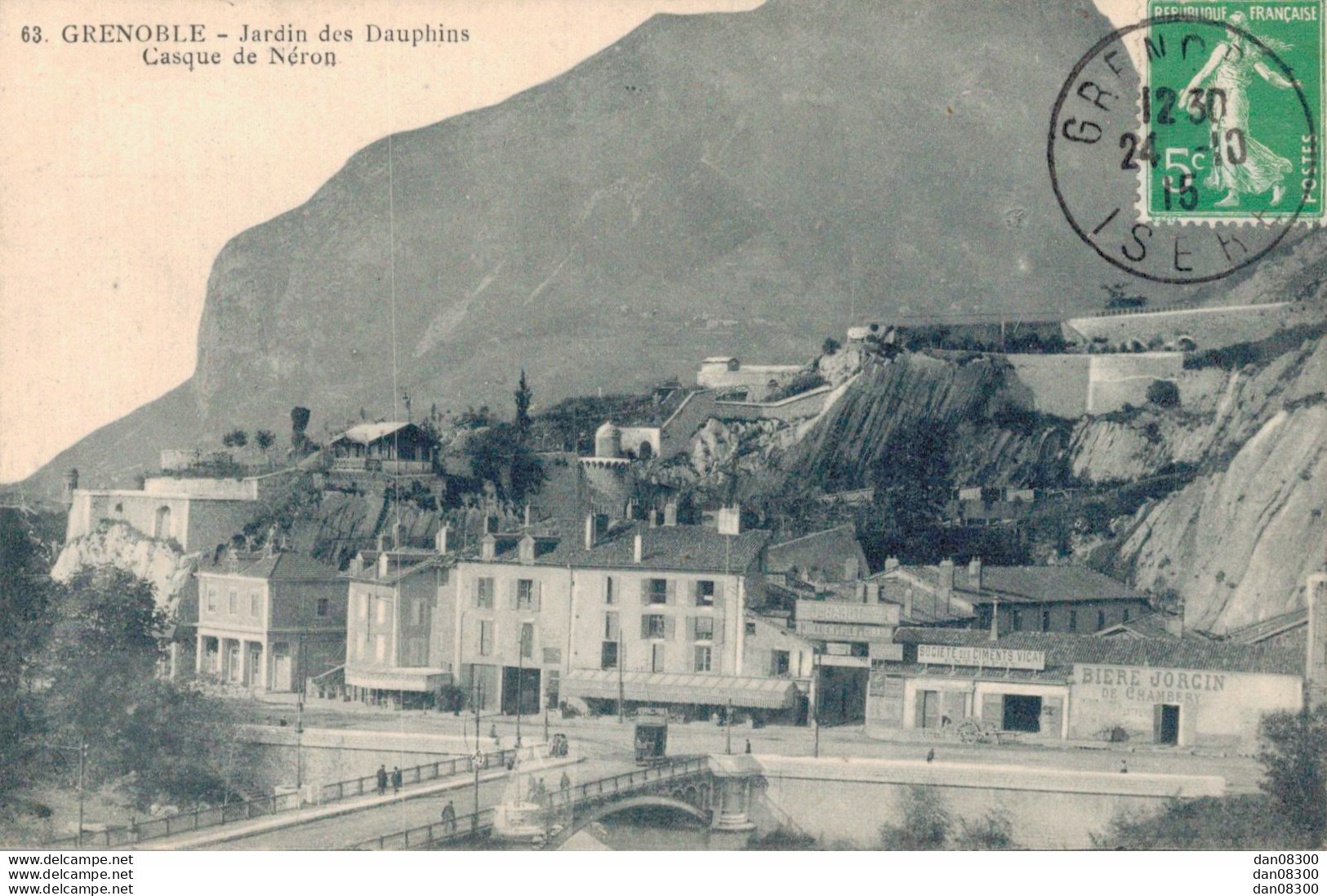 38 GRENOBLE JARDIN DES DAUPHINS CASQUE DE NERON - Grenoble