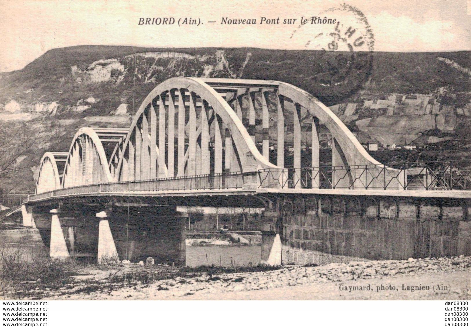 01 BRIORD NOUVEAU PONT SUR LE RHONE - Non Classés