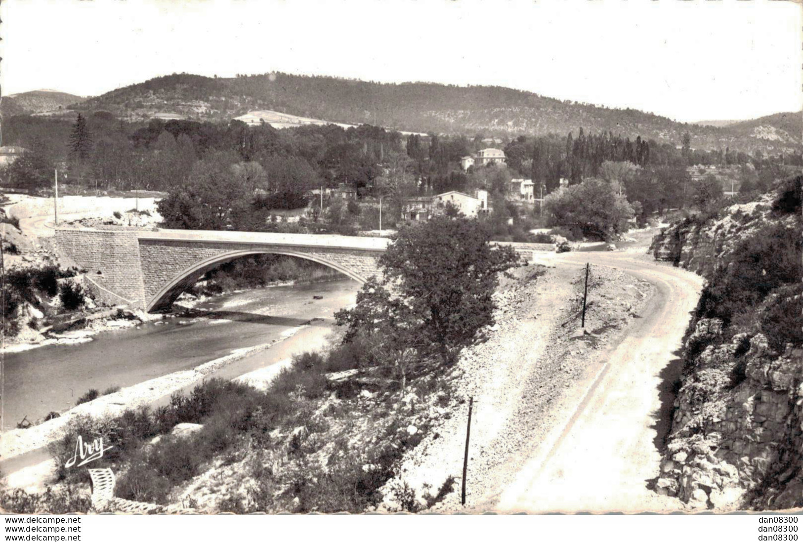 04 GREOUX LES BAINS PONT SUR LE VERDON CPSM - Gréoux-les-Bains