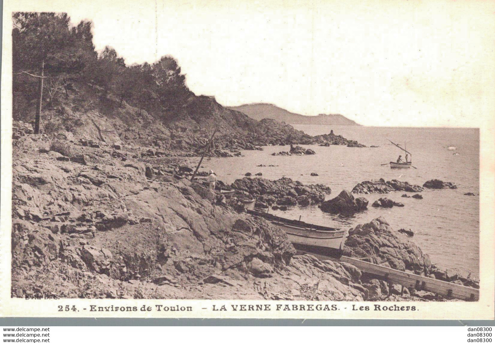 83 ENVIRONS DE TOULON LA VERNE FABREGAS LES ROCHERS - Toulon