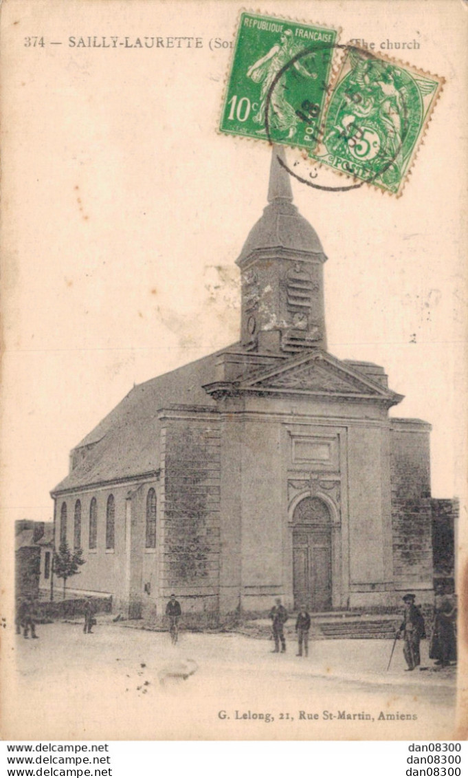 80 SAILLY LAURETTE L'EGLISE - Sonstige & Ohne Zuordnung