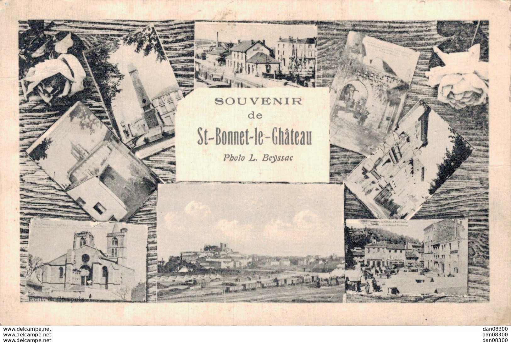 42 SOUVENIR DE SAINT BONNET LE CHATEAU VUES MULTIPLES - Sonstige & Ohne Zuordnung