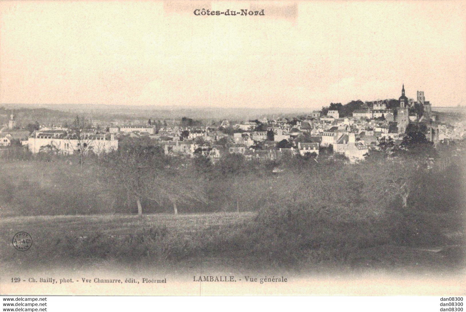 22 LAMBALLE VUE GENERALE - Lamballe