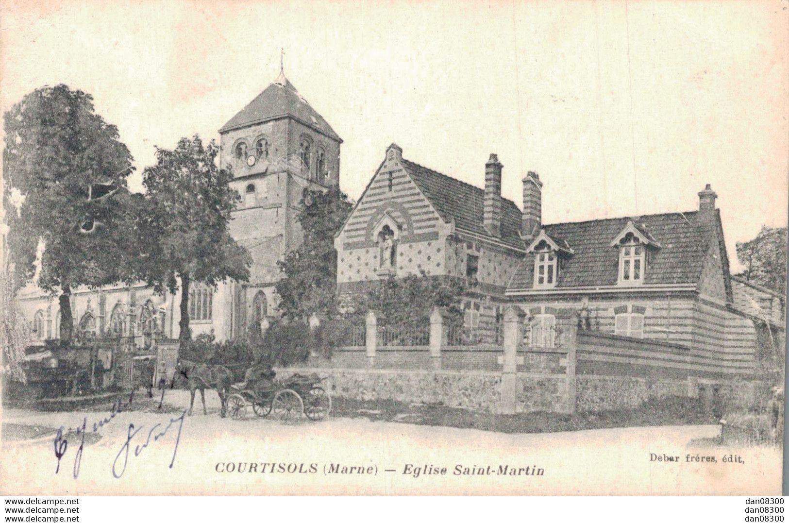 51 COURTISOLS EGLISE SAINT MARTIN - Courtisols