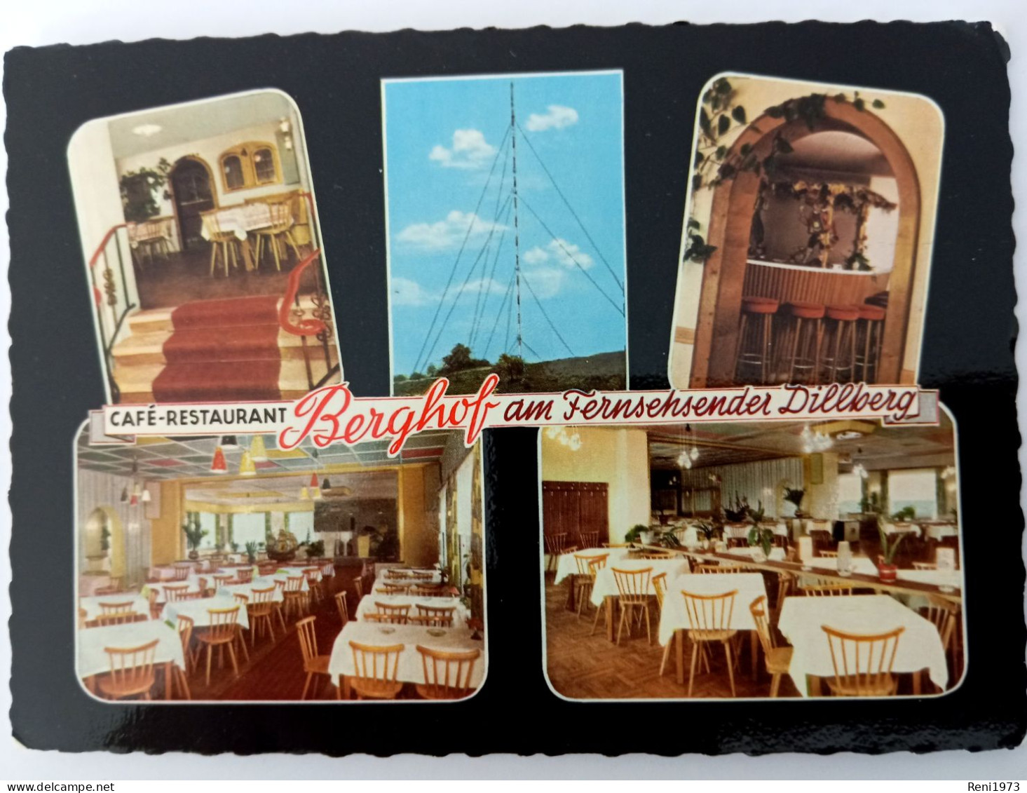 Neumarkt, Cafe-Restaurant-Pension "Berghof" Beim Fernsehsender Dillberg, 1962 - Neumarkt I. D. Oberpfalz