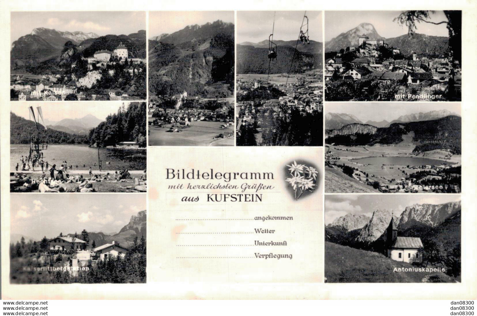 AUTRICHE BILDTELEGRAMM AUS KUFSTEIN VUES MULTIPLES - Kufstein