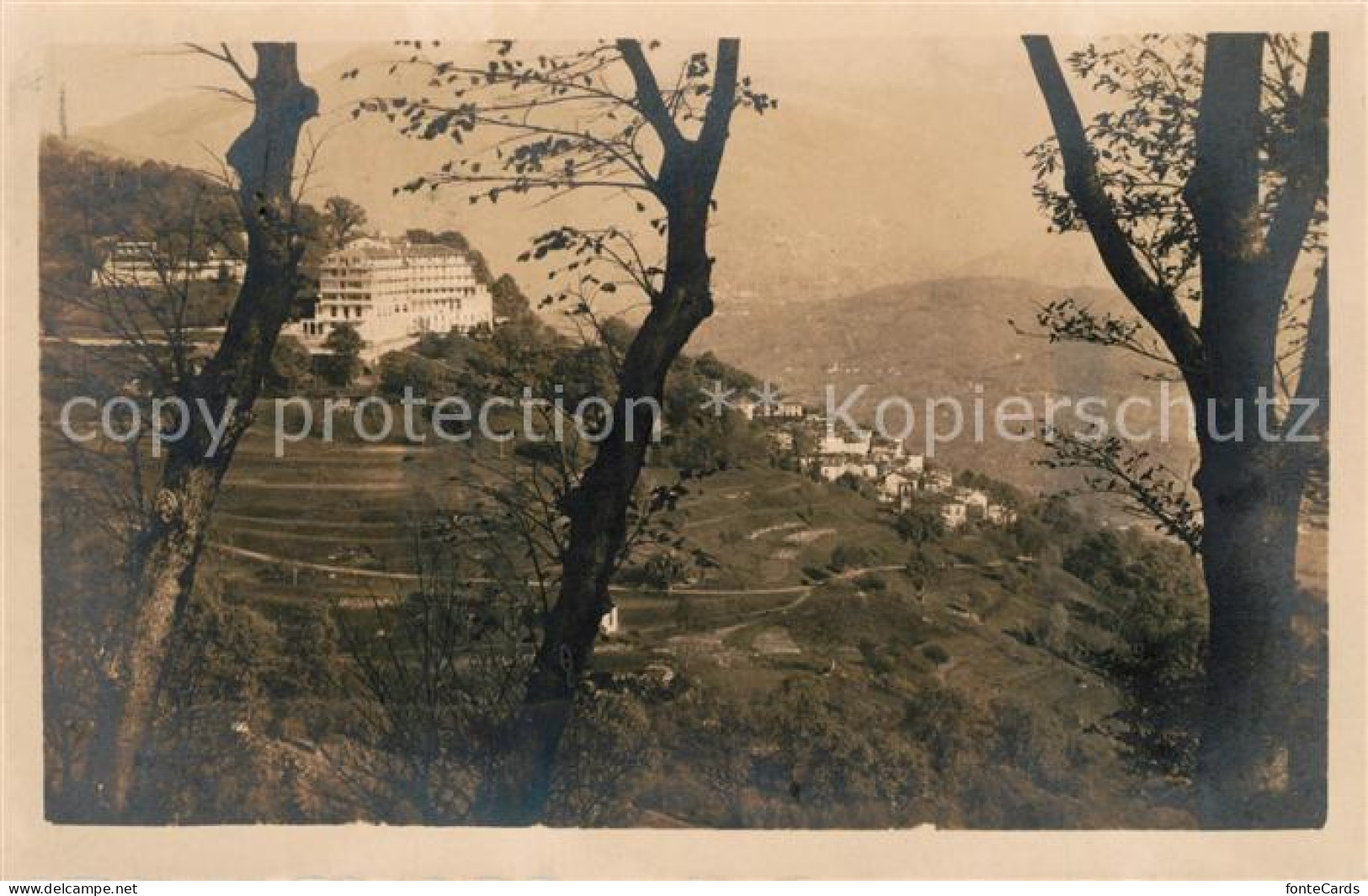 13063227 Lugano Lago Di Lugano Panorama Lugano - Andere & Zonder Classificatie