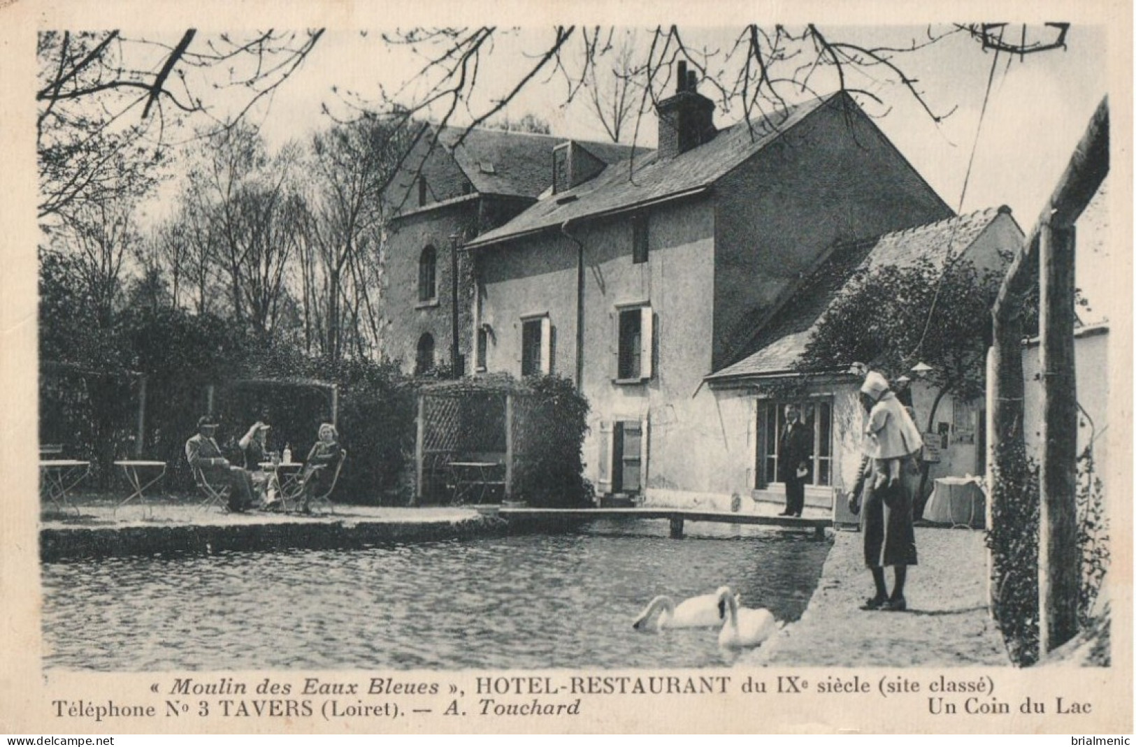 TAVERS  Moulin Des Eaux Bleues Hôtel-Restaurant - Sonstige & Ohne Zuordnung