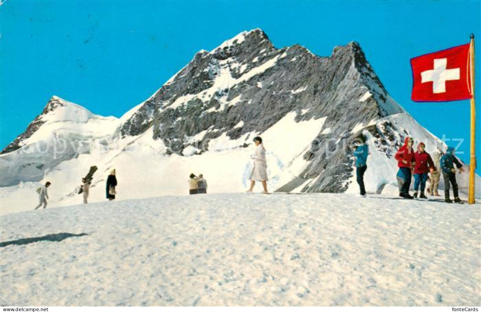 13061609 Jungfraujoch Plateau Mit Jungfrau Jungfraujoch - Sonstige & Ohne Zuordnung