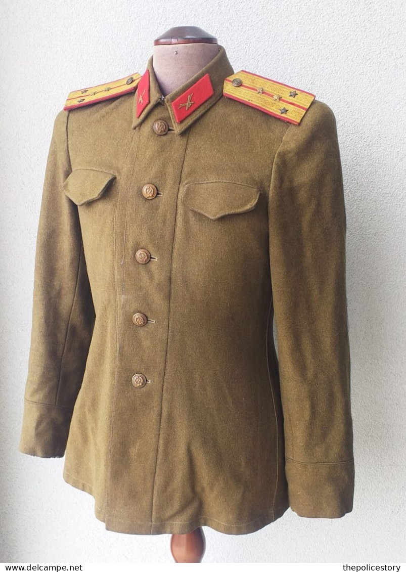 Giacca Invernale Originale Guardia Del Parlamento Esercito Ungherese Del 1952 - Uniformen