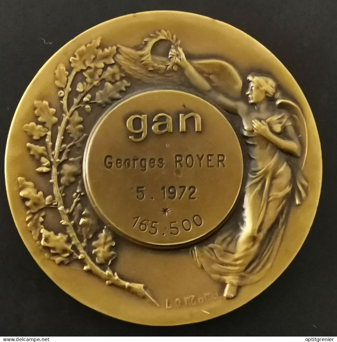 MEDAILLE BRONZE ASSURANCE GAN / 49mm 43.6g - Autres & Non Classés