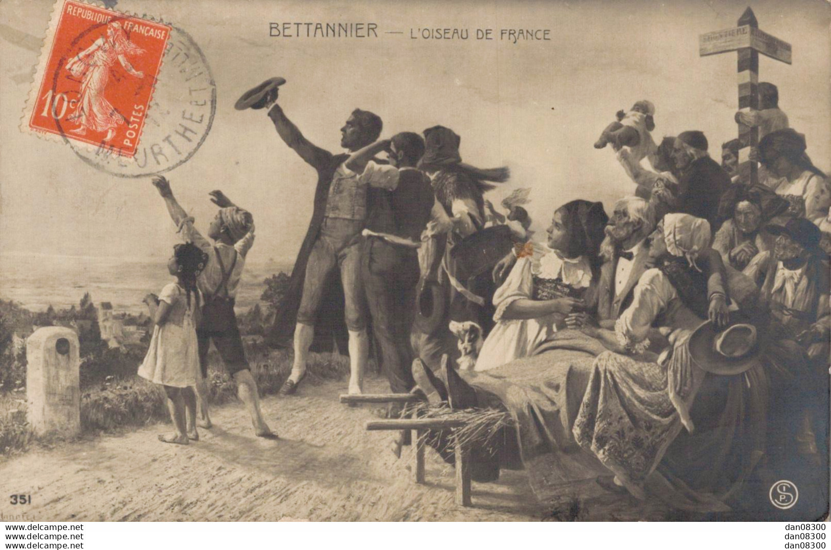 BETTANNIER L'OISEAU DE FRANCE - Malerei & Gemälde