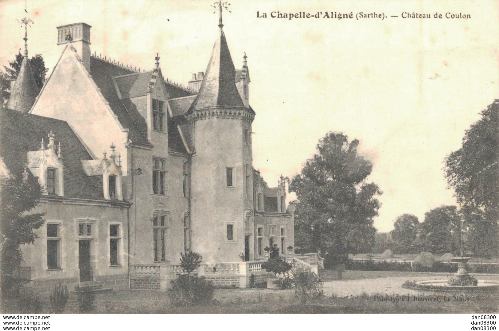 72 LA CHAPELLE D'ALIGNE CHATEAU DE COULON - Autres & Non Classés