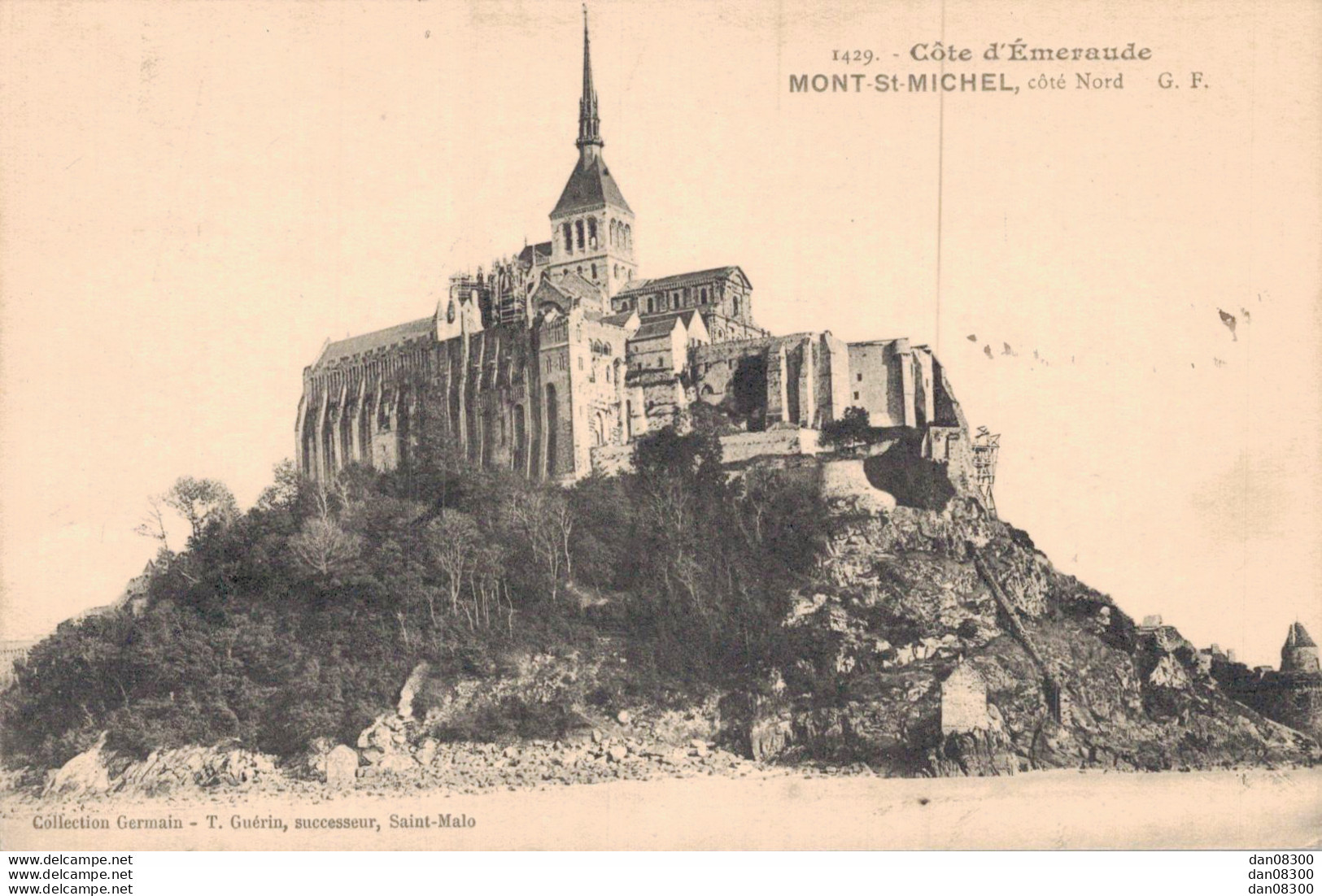 50 MONT SAINT MICHEL COTE NORD - Le Mont Saint Michel