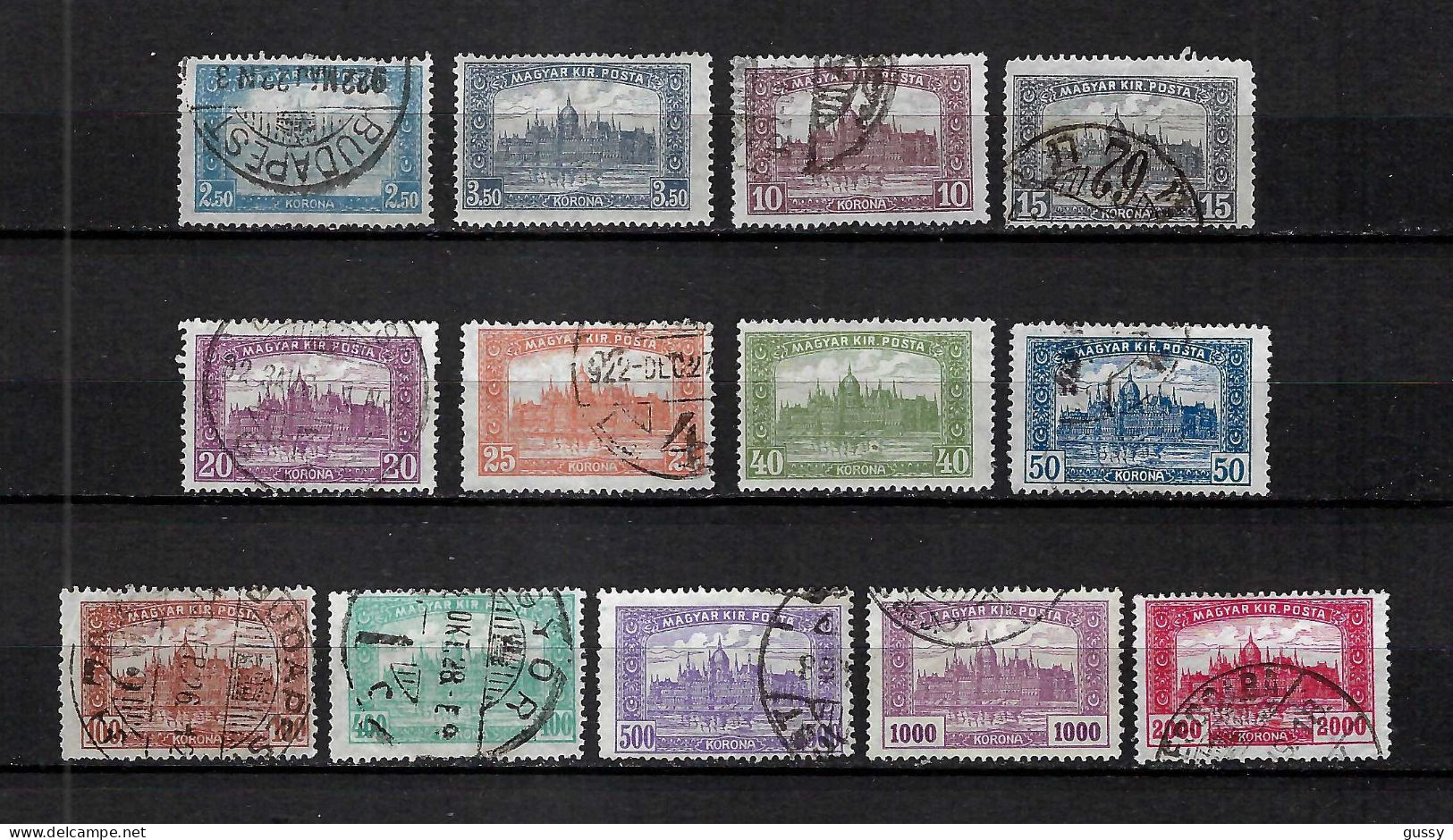 HONGRIE Ca.1923-25: Lot D' Obl. - Used Stamps