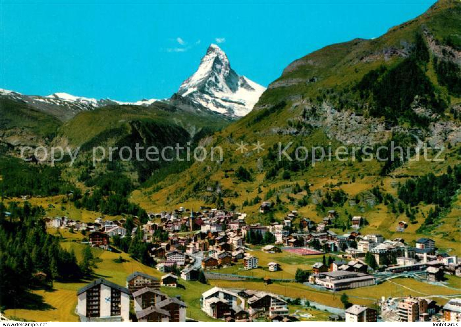 13046667 Zermatt VS Mit Matterhorn Zermatt VS - Sonstige & Ohne Zuordnung