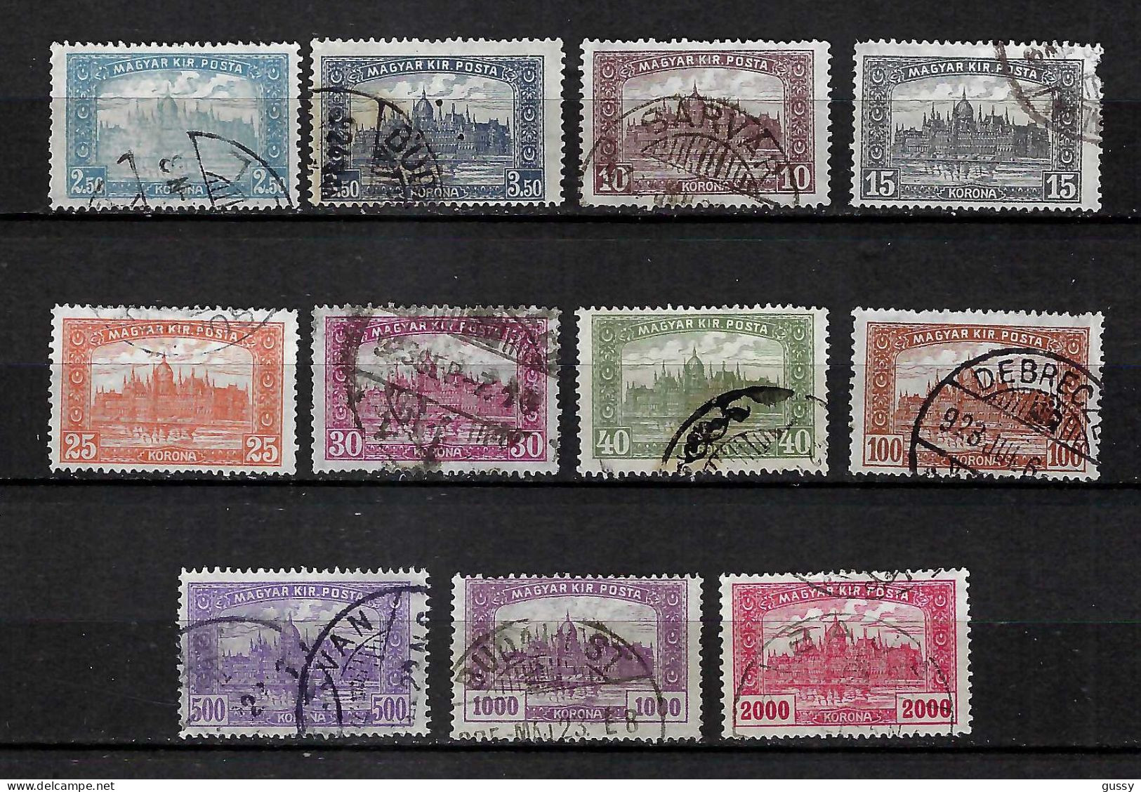 HONGRIE Ca.1923-25: Lot D' Obl. - Used Stamps