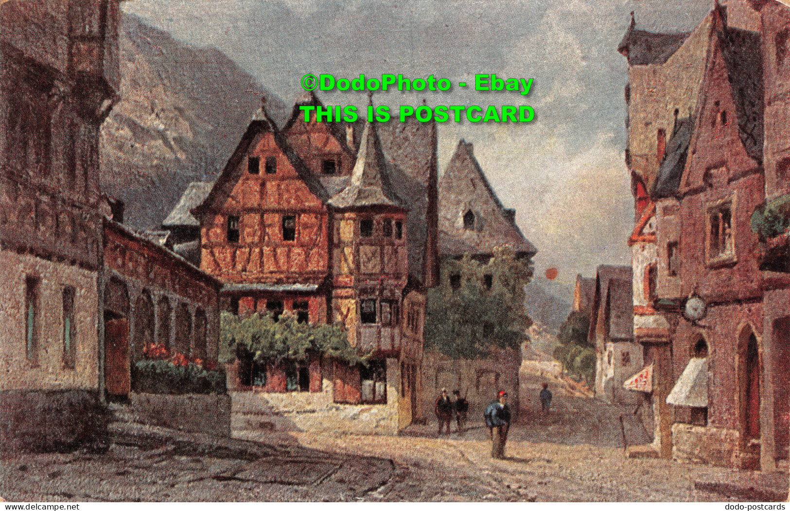 R356711 Das Alte Haus In Bacharach. No. 122. Astudin Karten Vom Rhein. Hoursch A - Monde