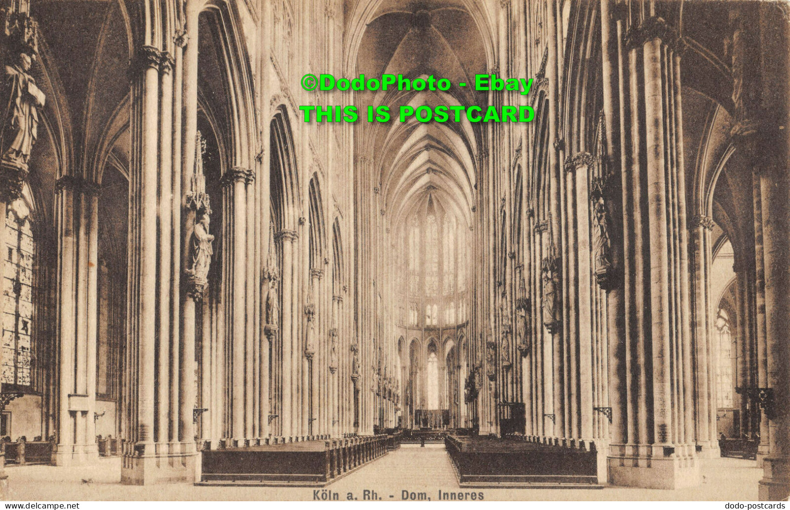 R355123 Koln A. Rh. Dom Inneres. Stengel. G. M. B. H. 1907 - Monde