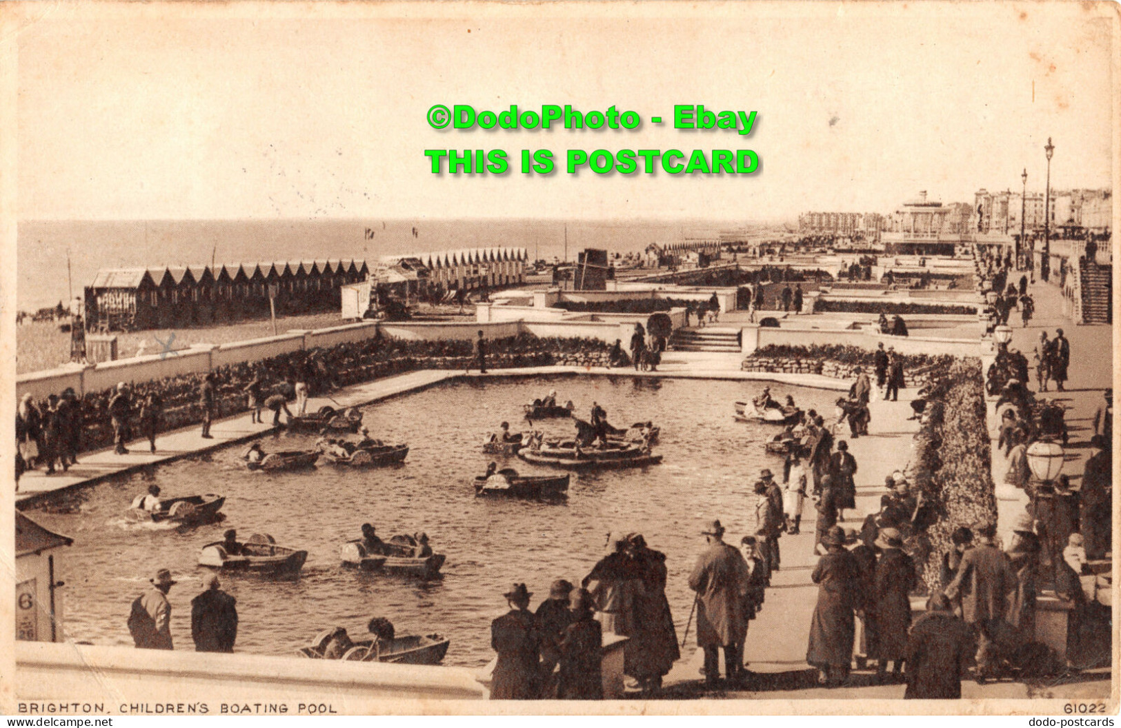 R356714 Brighton. Childrens Boating Pool. 61022. Photochrom. 1926 - Monde