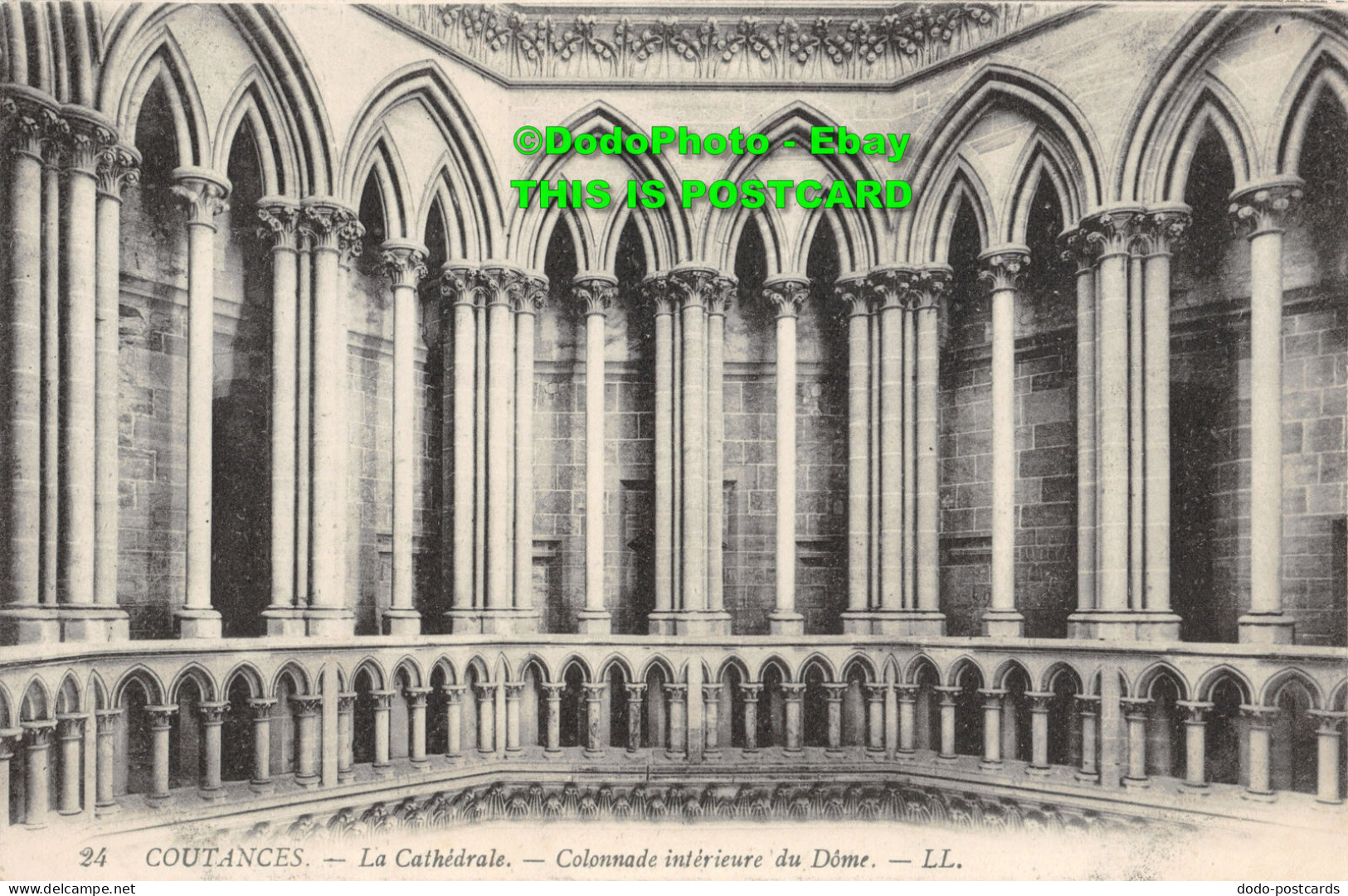 R356123 24. Coutances. La Cathedrale. Colonnade Interieure Du Dome. LL - Monde