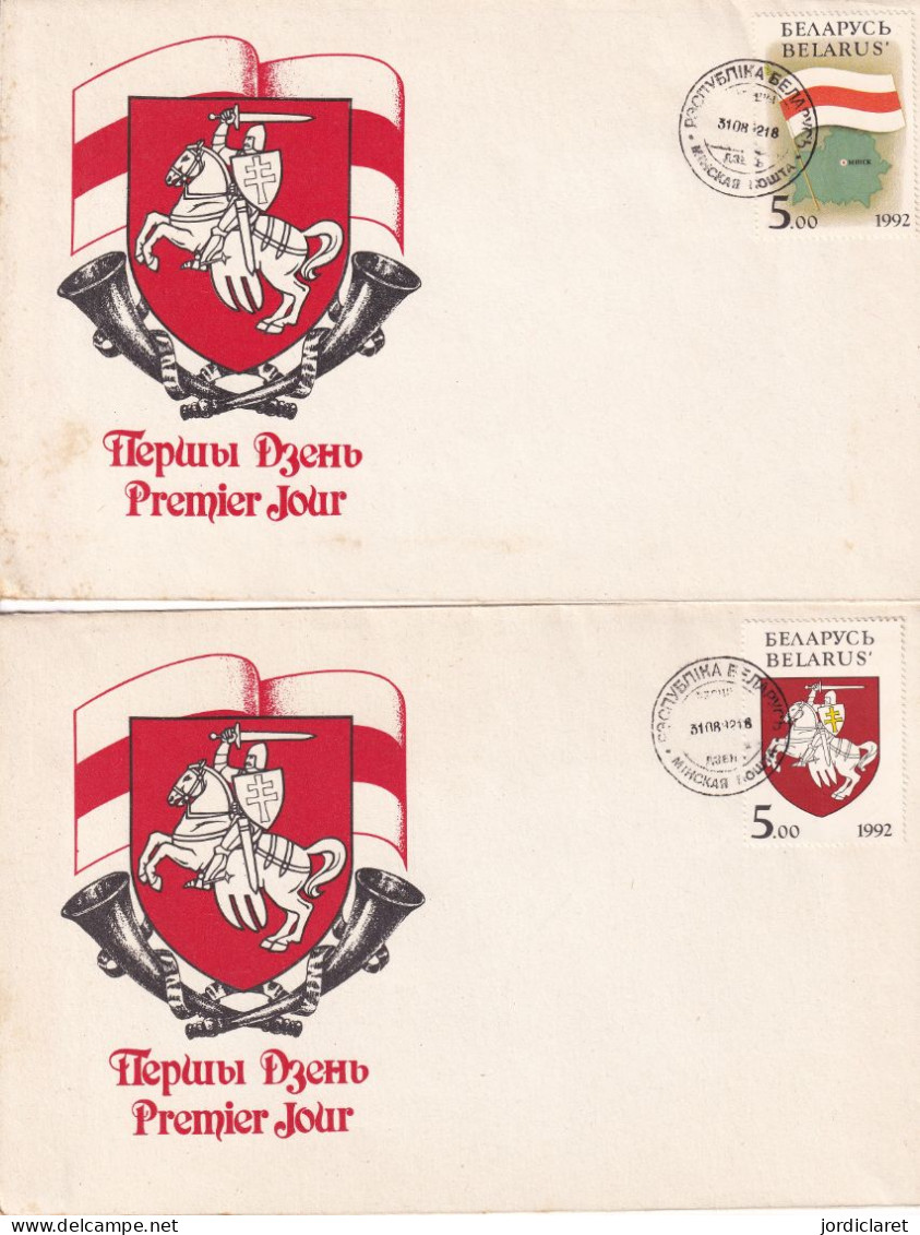 FDC 1992 - Bielorrusia